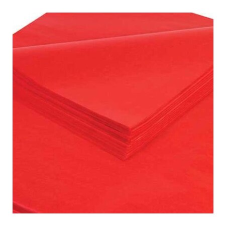 Box Packaging Gift Grade Tissue Paper 20W x 30L Mandarin Red 480 Sheets T2030V